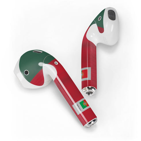 Portugal Soccer Flag Apple AirPods 2 Skin